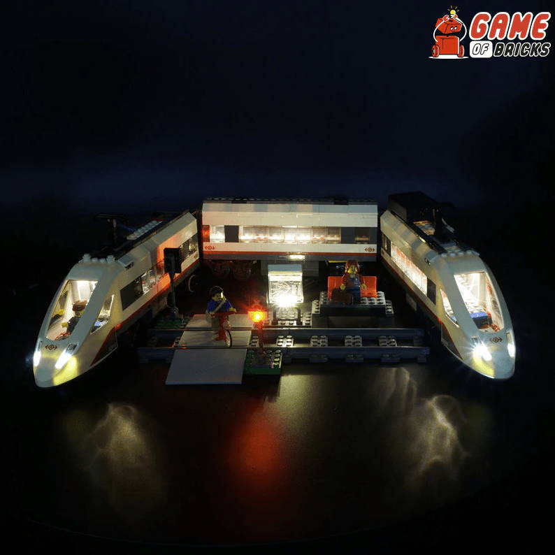 LEGO® City High-Speed Passenger Train 60051 Set Review